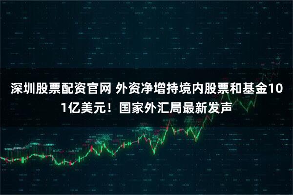 深圳股票配资官网 外资净增持境内股票和基金101亿美元！国家外汇局最新发声